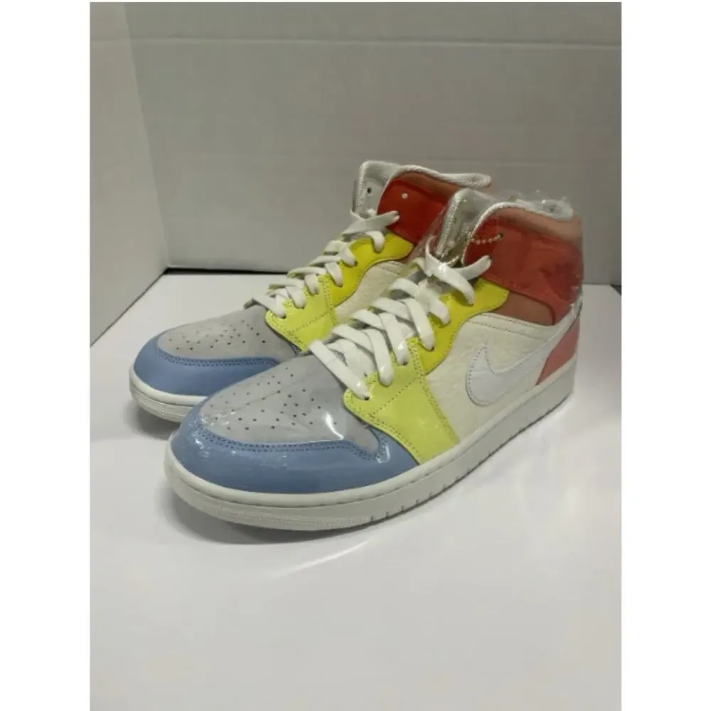 Nike Air Jordan 1 Mid To My First Coach DJ6908 100 Size 11.5 Women Size 10 Men